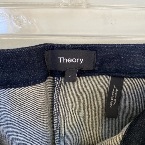 Theory • Classic Skinny Pant in Movement Dark Denim - Picture 5 of 9